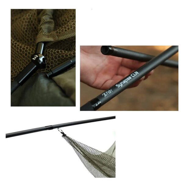 ZFISH Sacadera SYNAPSE Carbono 1,8 m 42" con flotador de regalo - Imagen 2