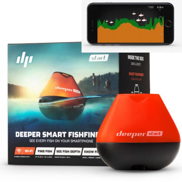 deeper smart fishfinder start