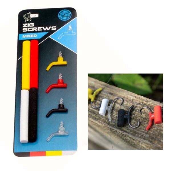 NASH Zig Screw Kit Small Mixed Colour