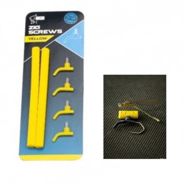 NASH Zig Screw Kit Small yellow