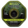 ridgemonkey rm tec soft coated hooklink WEED GREEN 35lb