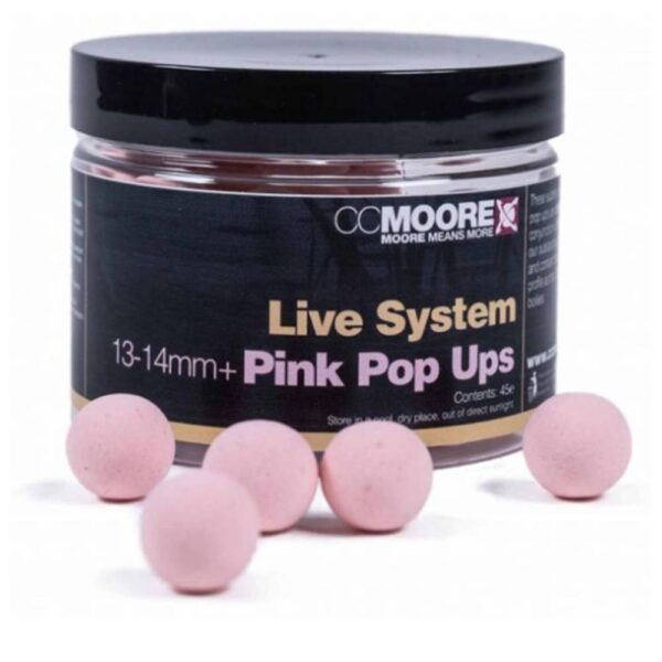 live system pink pop ups