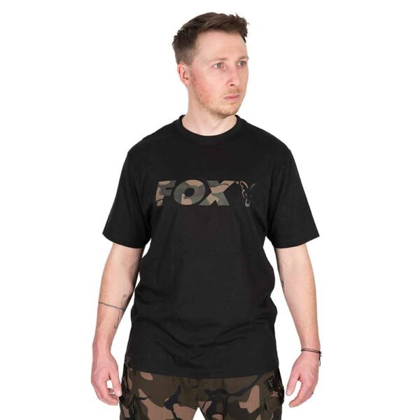 CAMISETA FOX BLACK CAMO logo talla M