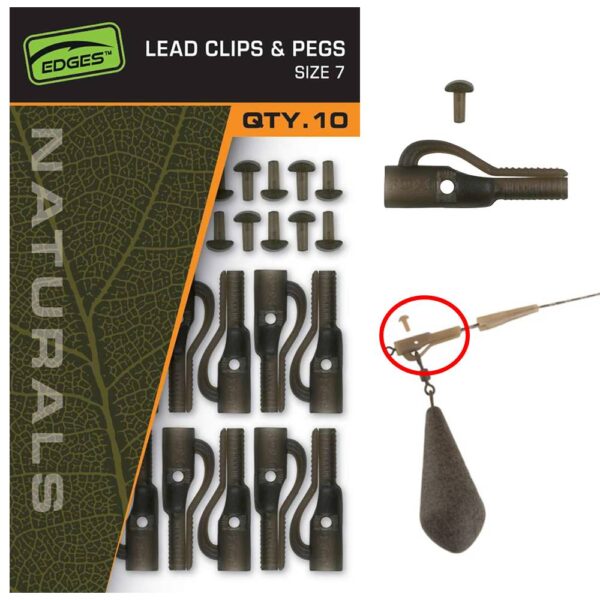 fox lead clips and pegs