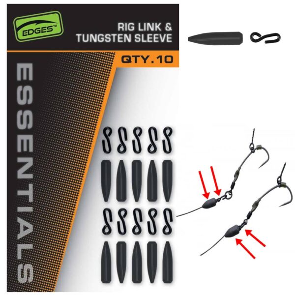 fox rig link and tungsten sleeve