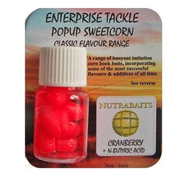 enterprise tackle pop up sweetcorn nutrabaits cranberry n butyric acid