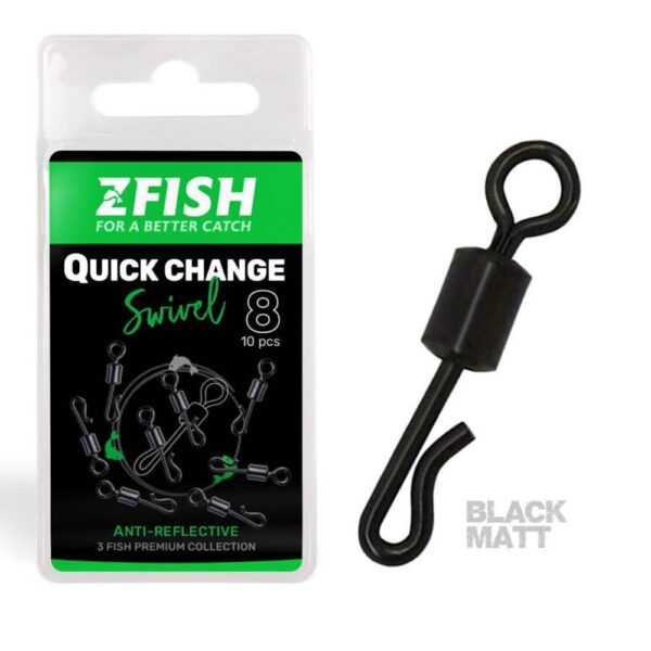 zfish quick change swivel matt