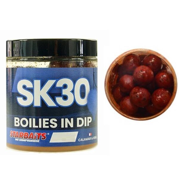 sk30 boilie in dip