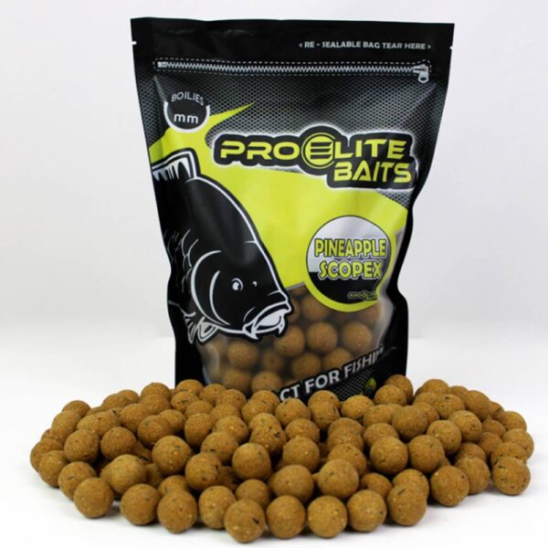 pro elite baits pina scopex boilies