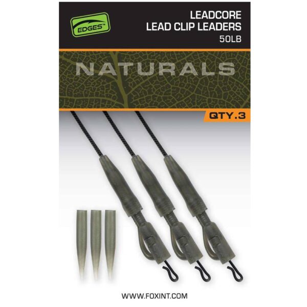 FOX LEADCORE POWER GRIP LEAD CLIP LEADERS