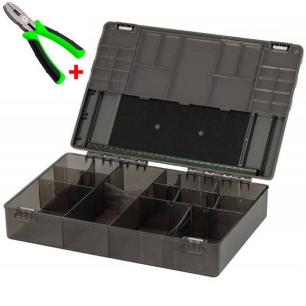 KORDA TACKLE BOX LARGE CON ALICATES DE REGALO