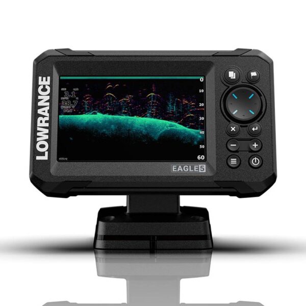 OFERTA PACK: Lowrance EAGLE 5 con transductor HDI 83/200 ROW + Bateria + Cargador+ Soporte barca (elegir opciones) - Imagen 2