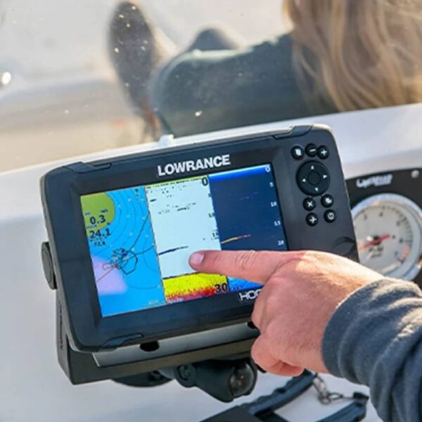 OFERTA PACK: Lowrance HOOK REVEAL 5 Sonda GPS CHIRP con Transductor 50/200 HDI + Bateria + Cargador+ Soporte barca (elegir opciones) - Imagen 2