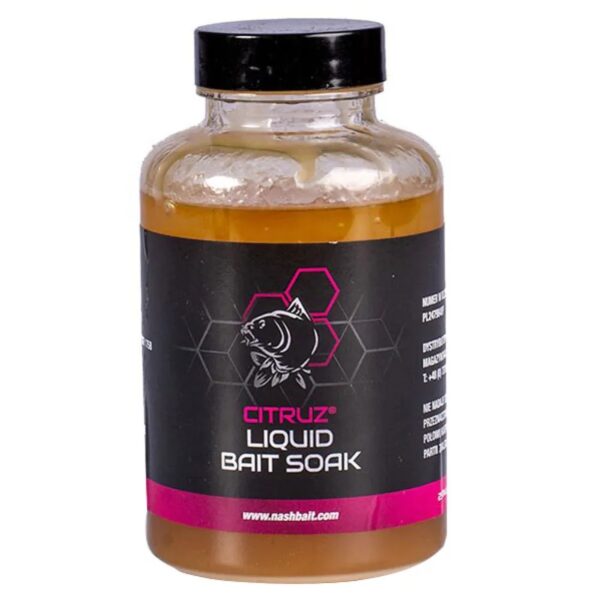 NASH BAIT CITRUZ Liquid Bait Soak 250ml NEW 2025