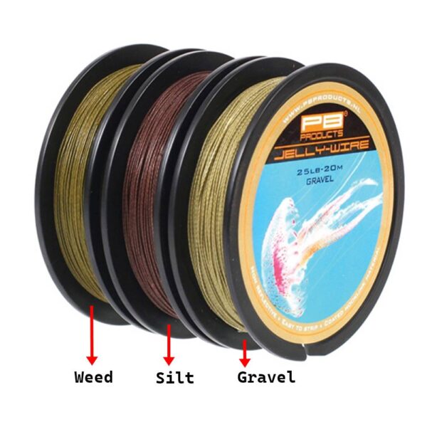 PB PRODUCTS JELLY WIRE 35 LB WEED 20 m - Imagen 4