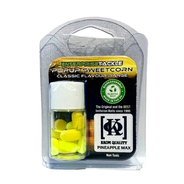 ENTERPRISE TACKLE POP UPS SWEETCORN KROM QUALITY PINEAPPLE MAX