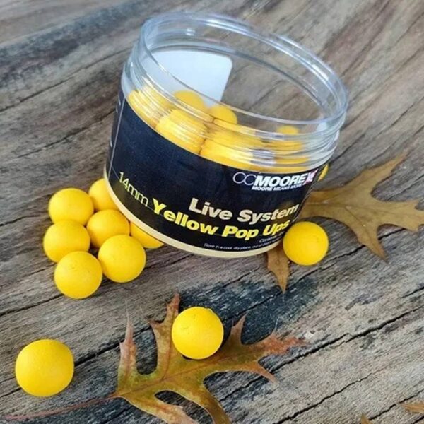 CCMOORE LIVE SYSTEM YELLOW POP UP 14 mm - Imagen 2