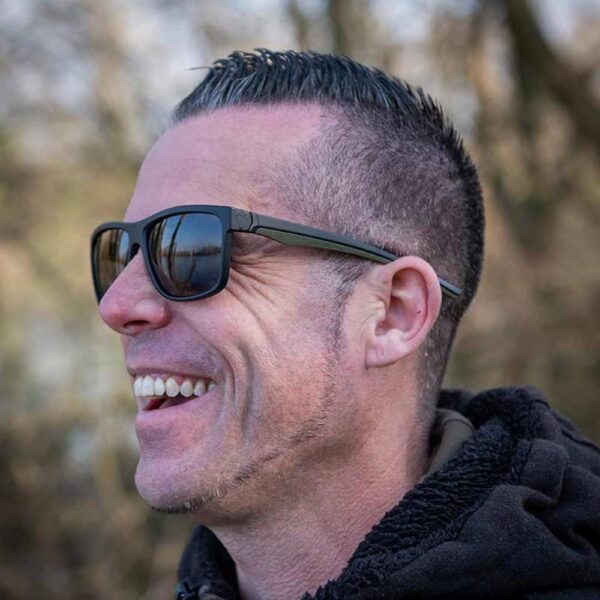 GAFAS POLARIZADAS FOX Collection Green & Black Shades – Brown Lens - Imagen 2