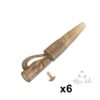 zfish lead clip tail rubber