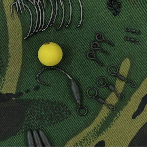 Gardner Ronnie Rig Kit con anzuelos nº4 - Imagen 2