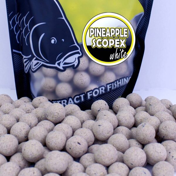 PRO ELITE BAITS SESSION PACK CLASSIC PIÑA SCOPEX WHITE - Imagen 3
