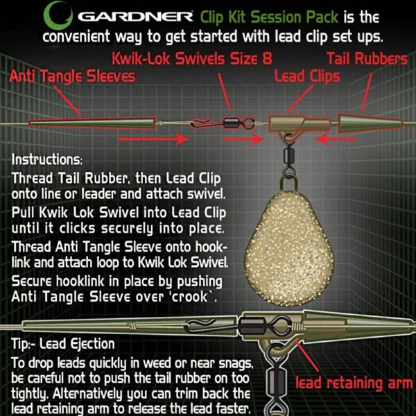 GARDNER CLIP KIT SESSION PACK GREEN - Imagen 2